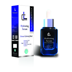 CL Derm Hydrating Serum 30ml with Hyaluronic Acid, Niacinamide & Vitamin E. Cell Laboratories