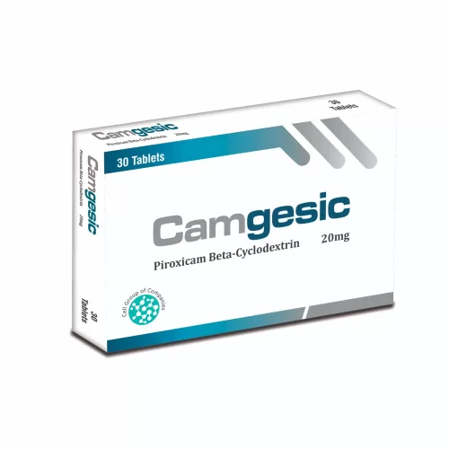 Camgesic 20mg – Piroxicam Beta Cyclodextrin Tablets for Pain and Inflammation Relief
