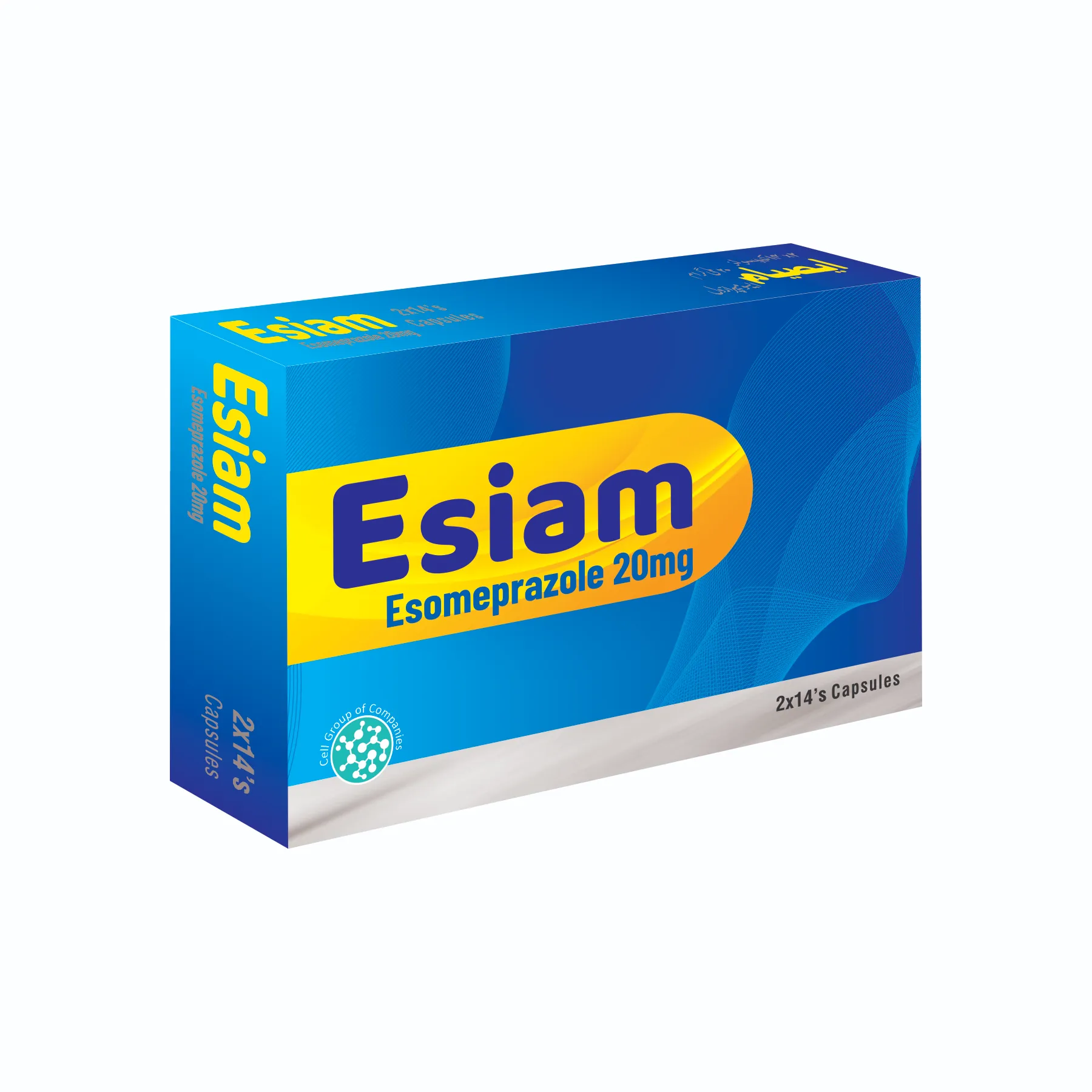 ESIAM 20mg – Esomeprazole Capsules for GERD and Peptic Ulcer Relief