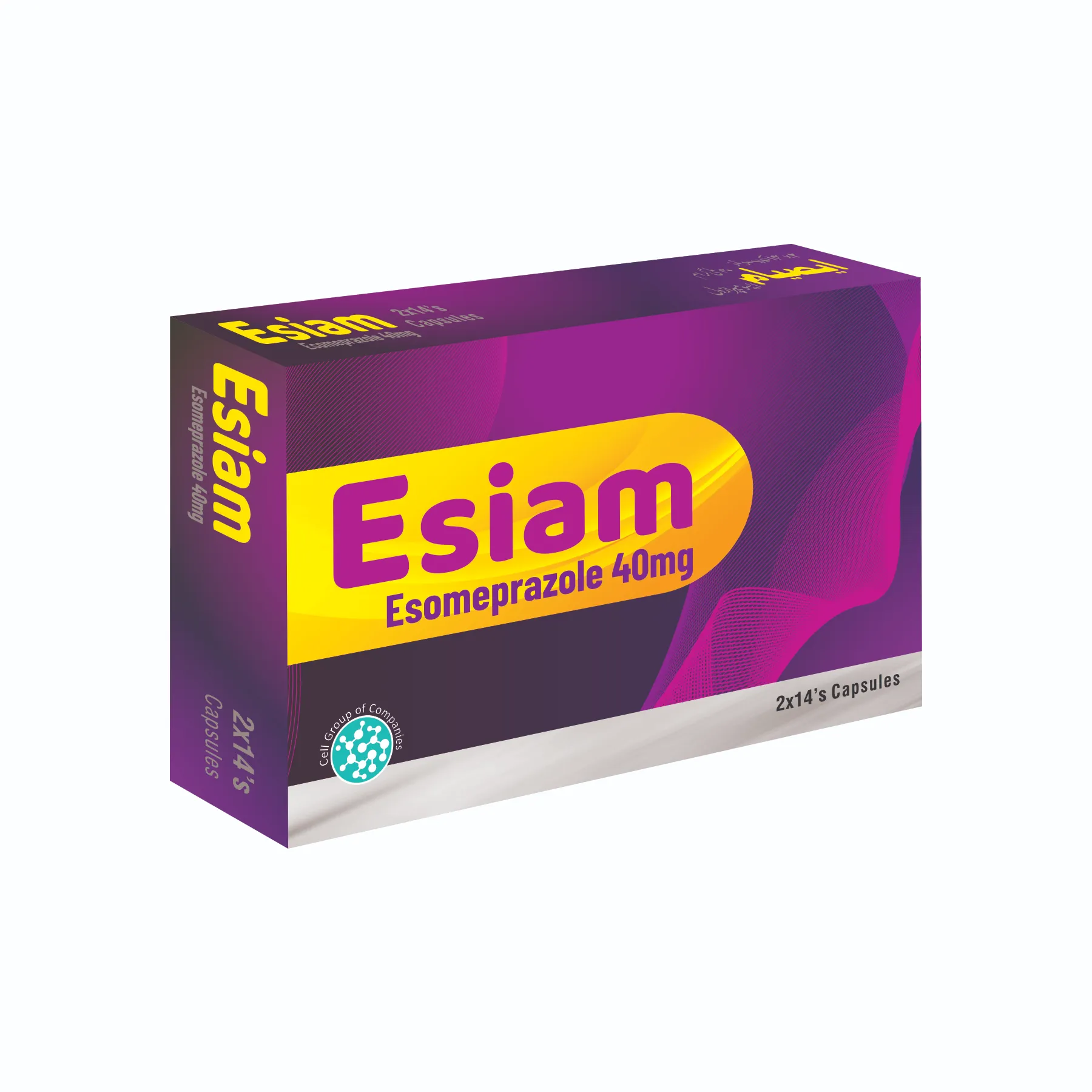 ESIAM 40mg – Esomeprazole Capsules for GERD and Peptic Ulcer Relief
