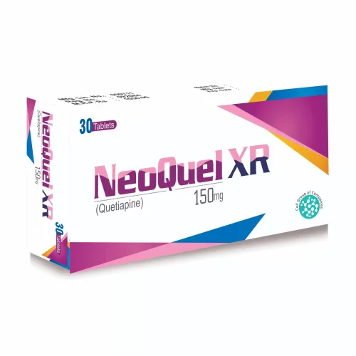 Neoquel XR 150mg – Quetiapine Extended-Release Tablets