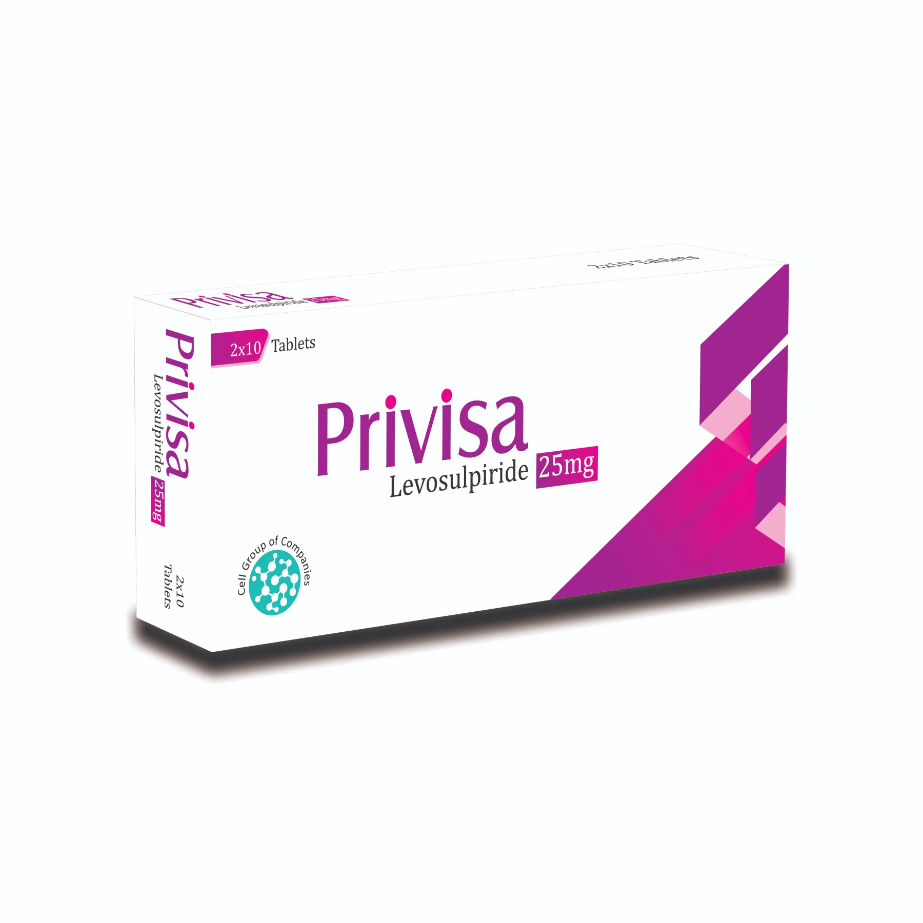 Privisa 25mg – Levosulpiride Tablets