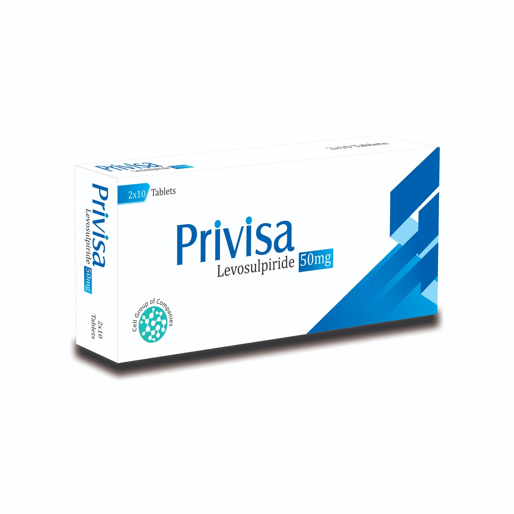 Privisa 50mg – Levosulpiride Tablets