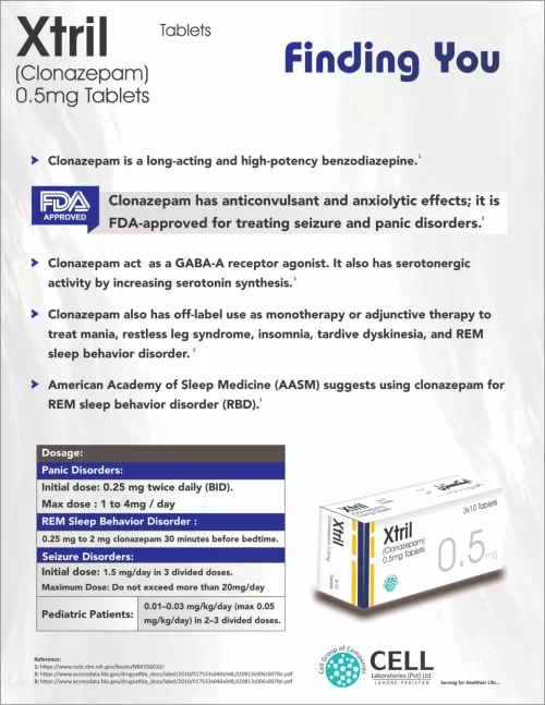 Xtrill Clonazepam