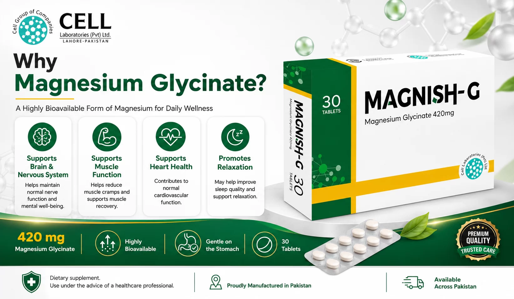 magnesium glycinate Pakistan